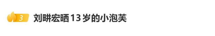 《刘畊宏晒13岁的小泡芙：“吃可爱长大的，别长太快喔”》配图 1