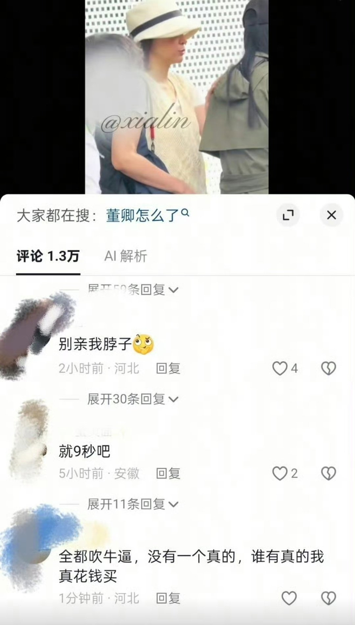《主持人董卿被造黄谣,大量“拼接视频”被传播,评论区不堪入目》配图 3 《主持人董卿被造黄谣,大量“拼接视频”被传播,评论区不堪入目》配图 3