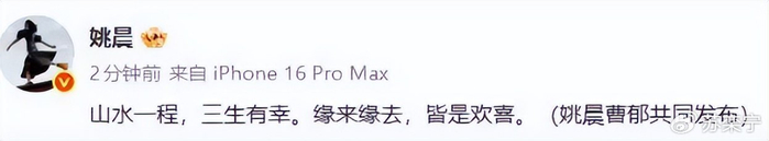 《姚晨官宣离婚不到24小时,唐一菲当年那口气终于顺了》配图 3 《姚晨官宣离婚不到24小时,唐一菲当年那口气终于顺了》配图 3