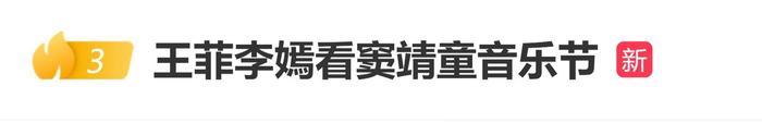 《王菲带女儿李嫣看窦靖童音乐节,跟着节奏摇头晃脑跟唱》配图 1 《王菲带女儿李嫣看窦靖童音乐节,跟着节奏摇头晃脑跟唱》配图 1